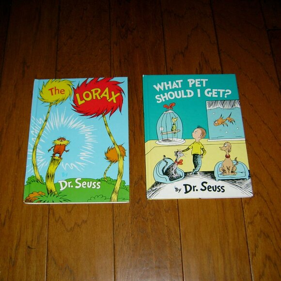 Dr. Seuss Large Books, The Lorax & What Pet Should I Get - Picture 1 of 3